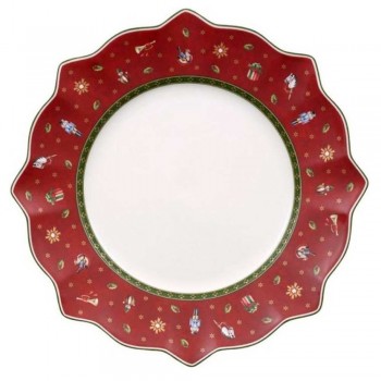  Тарелка Toys Delight Villeroy & Boch красная 28 см