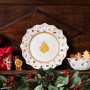 Тарелка для завтрака Toy's Delight 24 см золото