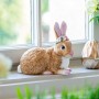 Статуэтка Bunny Tales Пасхальный кролик лежащий Easter Bunnies 13 см