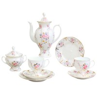 Кофейный сервиз форма Классическая-2 рис. Галантный 2/8: идеальный подарок