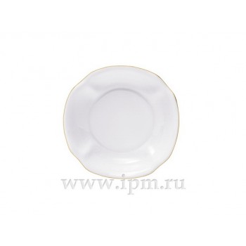 Розетка для варенья форма Наташа рисунок Золотая лента