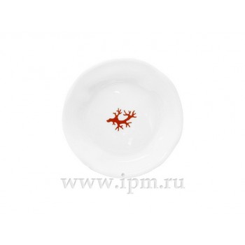 Розетка для варенья форма Наташа рисунок Коралл