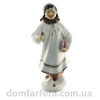 Статуетка "Якутка з квіткою"